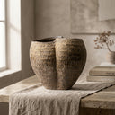 Quiet Form Hand-Painted Ceramic Vase