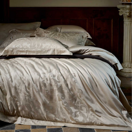 Egyptian Long-Staple Cotton Four-Piece Set with Large Aesthetic High-End Modern Model Room Jacquard Quilt Cover Bedding