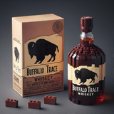 Whisky Bottle Building Blocks - The Luxurious Gift of Creativity