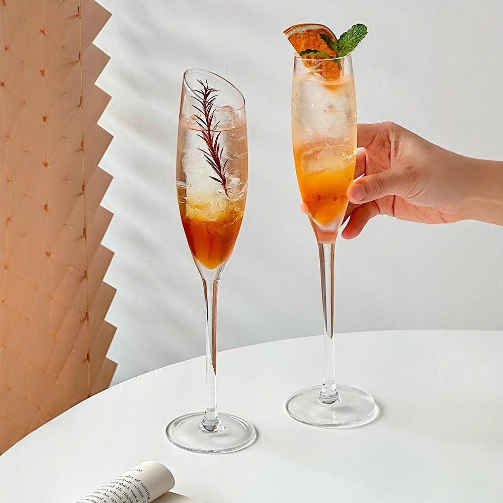 High-Looking Ins-Style Sparkling Champagne Glass, Goblet, Wine Glass, Special Cocktail Glass Set, Glass Cup