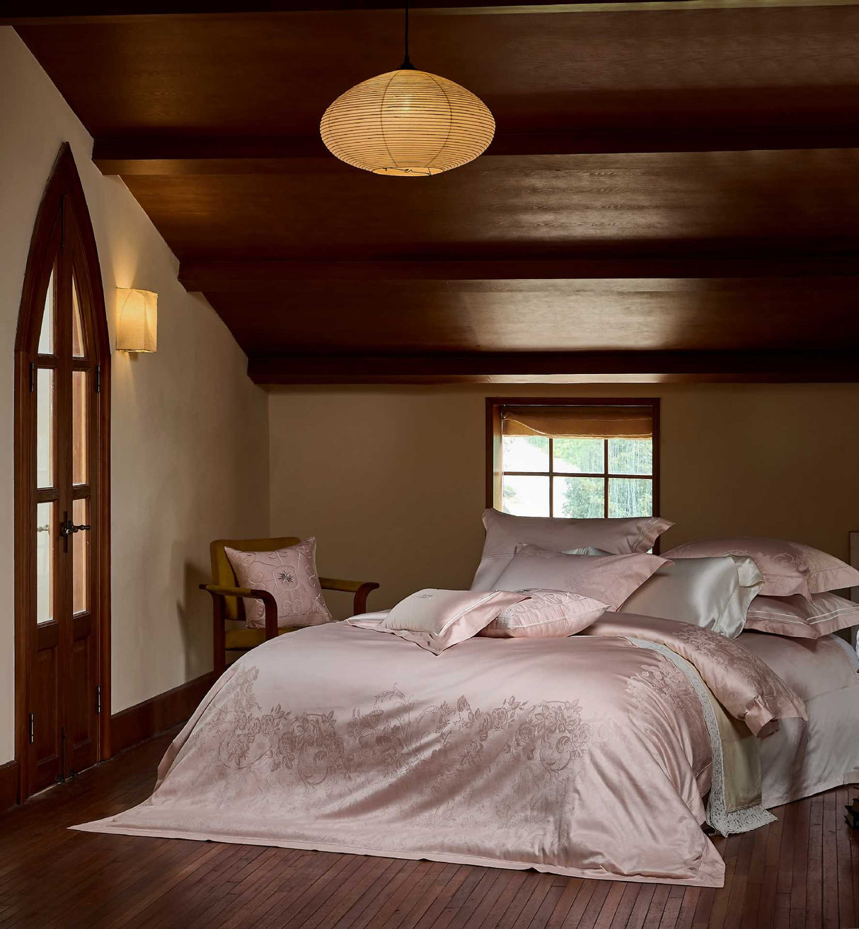 Julia M Lifestyles™ Château Lace Jacquard Bedding Collection
