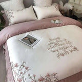 Opulent European Elegance Egyptian Cotton Bedding Set with Embroidery - Julia M LifeStyles