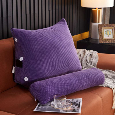 Plush Comfort Lumbar Pillow - Ultimate Support for Bed, Sofa and Living Room Plush Comfort Lumbar Pillow - Ultimate Support for Bed, Sofa and Living Room CJZT107730107GT Waist Backrest Pillow 47