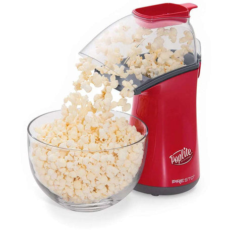 Poplite Hot Air Popper Low Fat Full Pop Popcorn Machine Poplite Hot Air Popper Low Fat Full Pop Popcorn Machine 1005006014546658-red-United States 56