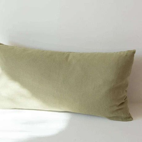 Pure Linen Double Long Pillowcase Pure Linen Double Long Pillowcase 1005005182509805-pea green-51x90cm hugging pillows 37