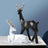 Resin Deers Sculpture Resin Deers Sculpture CJJJJRHD01014-Black set Home Decor 106