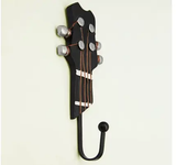 Retro 1 Pcs Guitar Heads Hooks Music Home Resin Clothes Hat Hanger Movie Wall Mounted Hook for Home Decoration - Julia M LifeStyles
