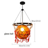 Retro Basketball Pendant Lamp for Sports-Themed Decor - Julia M LifeStyles