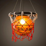 Retro Basketball Pendant Lamp for Sports-Themed Decor - Julia M LifeStyles
