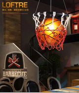 Retro Basketball Pendant Lamp for Sports-Themed Decor - Julia M LifeStyles