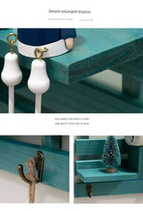 Rustic Wall-Mounted Key Storage Shelf by Julia M Home & Kitchen - Julia M LifeStyles