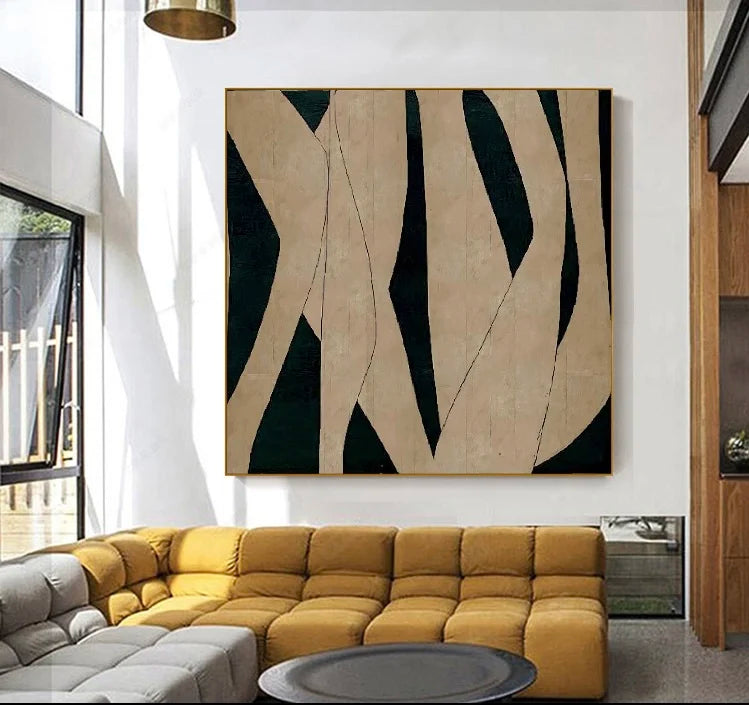 Atelier Épure Textured Canvas | Handmade Wabi-Sabi Abstract Wall Art
