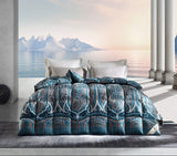 Italy Import Silk Duvet 95 White Goose down Quilt Winter Quilt Thickened Heattech Mute Floor Heating Air-Conditioning Quilt Julia M LifeStyles
