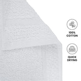 10 Piece Cotton Towel Set - Quick Dry & Soft Absorbent