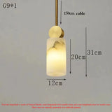 Nordic Marble+ Copper Pendant Lights LED Hanging Lamp Fixtures Bedroom Bedside Dining Room Indoor Lighting Lustres Luminaires G9 Julia M LifeStyles