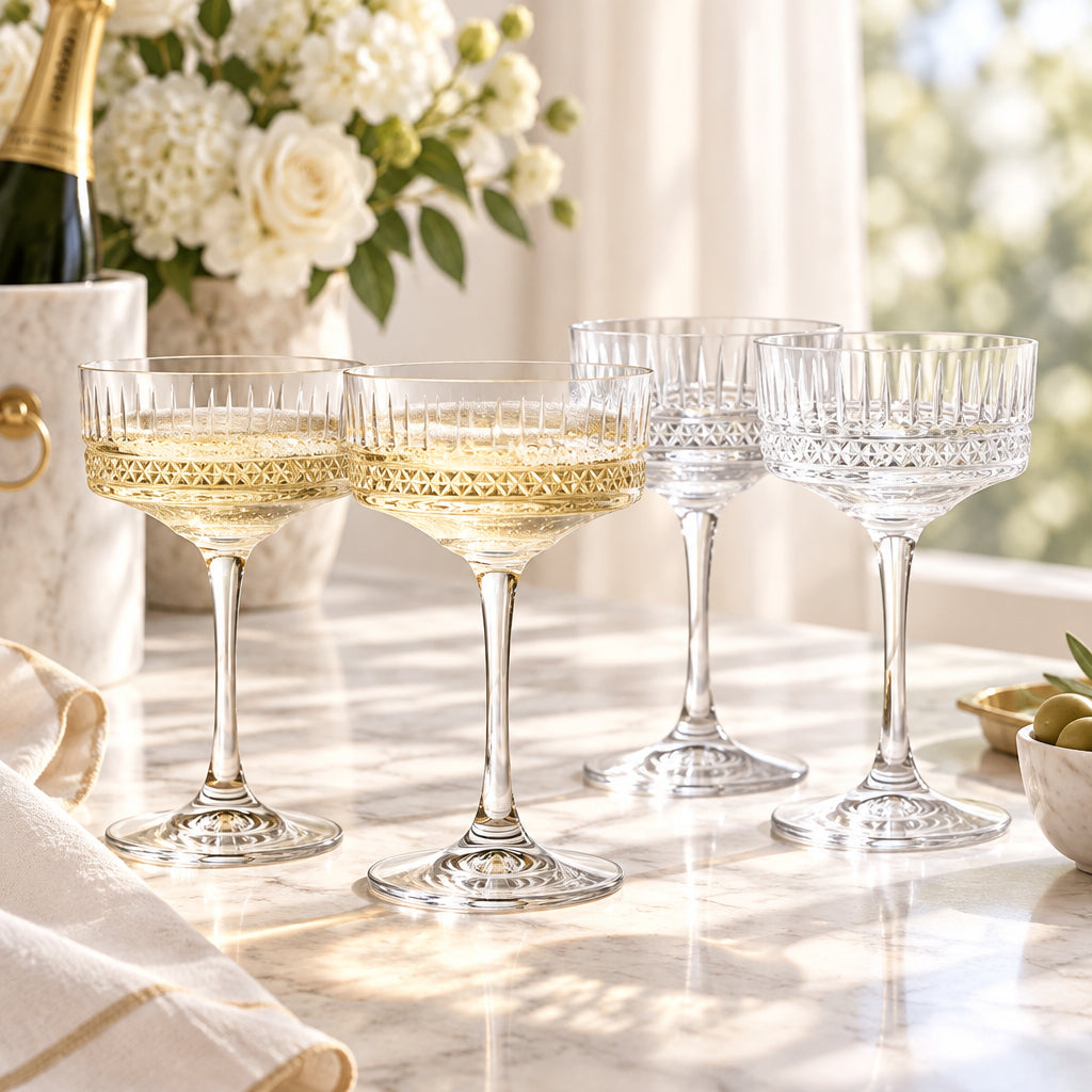 Élan Cocktail Glasses — Set of 4