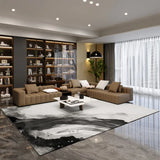 Simple Black And White Style Carpet