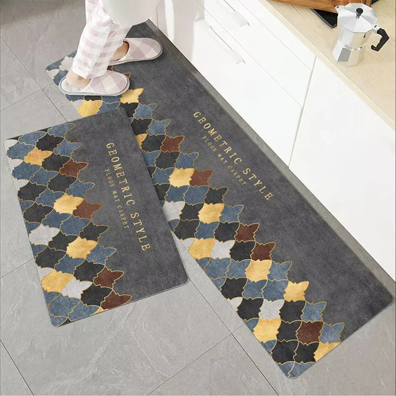 Kitchen Mat Floor Long Strip Modern Home Decor