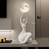 Élan Figure Sculptural Lamp | Modern Abstract Art Lighting