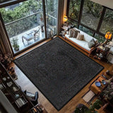 Luxury Retro Black Persian Carpet - Julia M LifeStyles