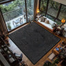 Luxury Retro Black Persian Carpet - Julia M LifeStyles