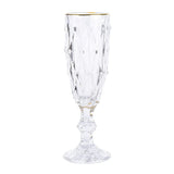 170ml Luxurious Crystal Champagne Glasses Transparent Thickened Retro Cocktail Glass Red Wine Goblet Wedding Party Accessories Julia M LifeStyles