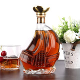 Grape Beer Container Whiskey Decanter with Lid