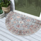 Bohemian Semi-Circle Welcome Door Mat