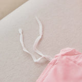 New Bow-knot Tufted Cut Flower Quilt Cover Set Queen Tufting Duvet Cover and Pillowcase Comfortable Skin-Friendly Blanket Covers