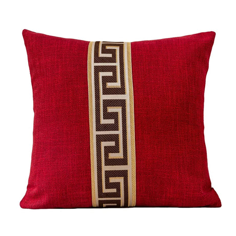 Cotton Linen Cushion Cover - Nordic Style Geometry 45x45cm - Julia M LifeStyles