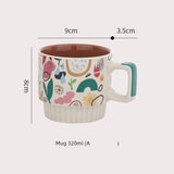 Elegant Bear Valley Ins Style Ceramic Mug