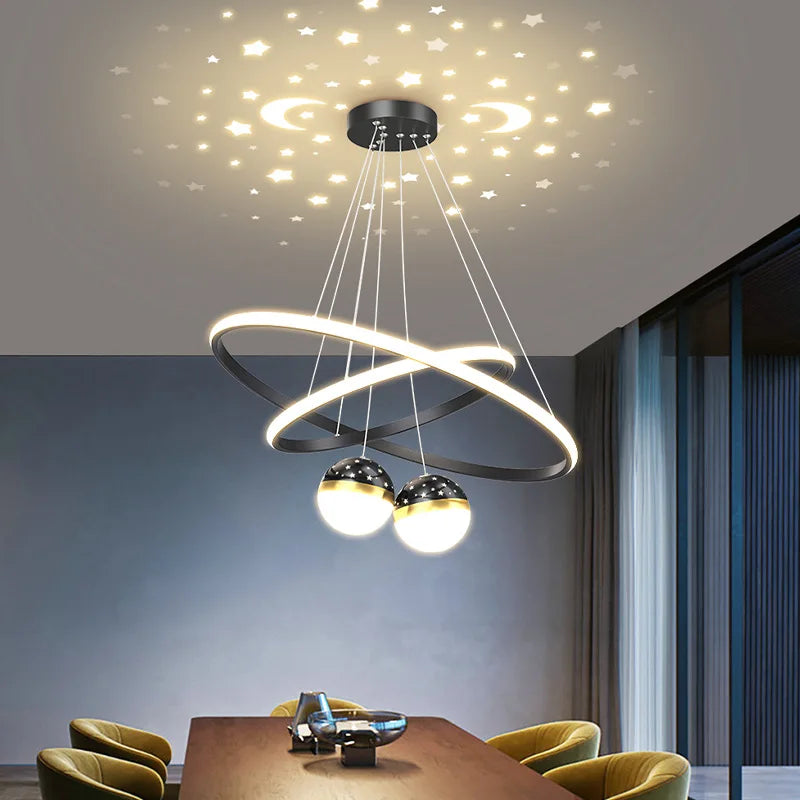 Starry Sky Ceiling Pendant Lamp