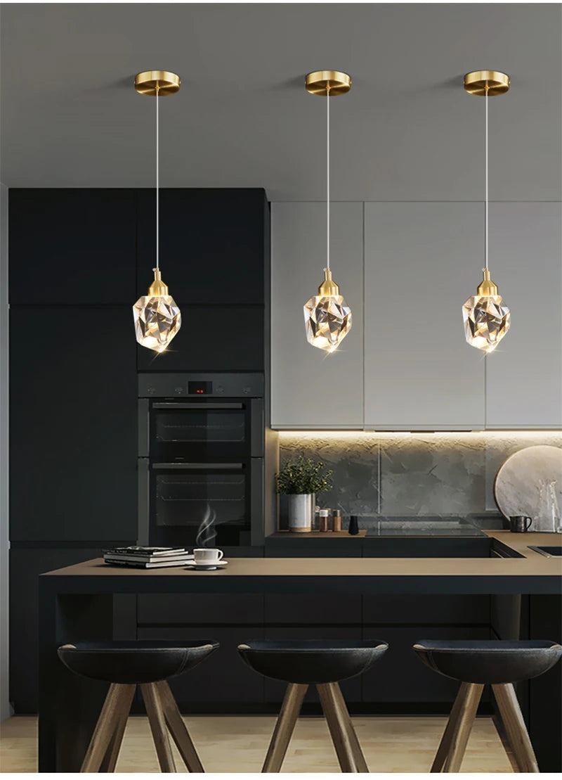 Astra Prism™ Crystal Ceiling Chandelier