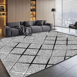 Modern Light Luxury Abstract Rug for Living Room