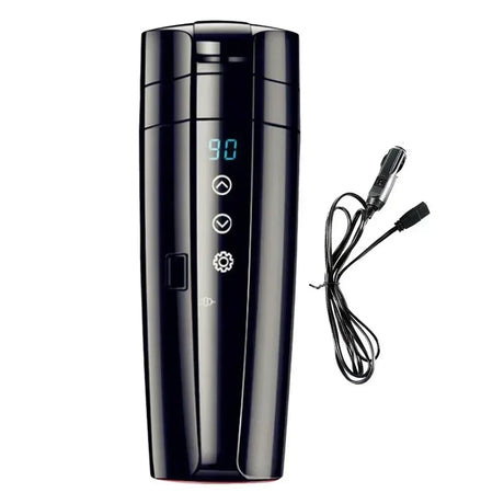 Smart Stainless Steel Car Heating Mug with Temperature Control - 400ML