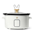 Beautiful 4Qt Slow Cooker with Touch-Activated Display, White Icing by Drew Barrymore Julia M LifeStyles