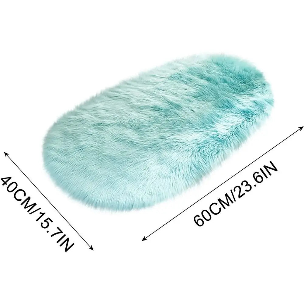 Super Soft Faux Sheepskin Area Rug - Plush Shaggy Carpet for Living Room and Bedroom Julia M LifeStyles