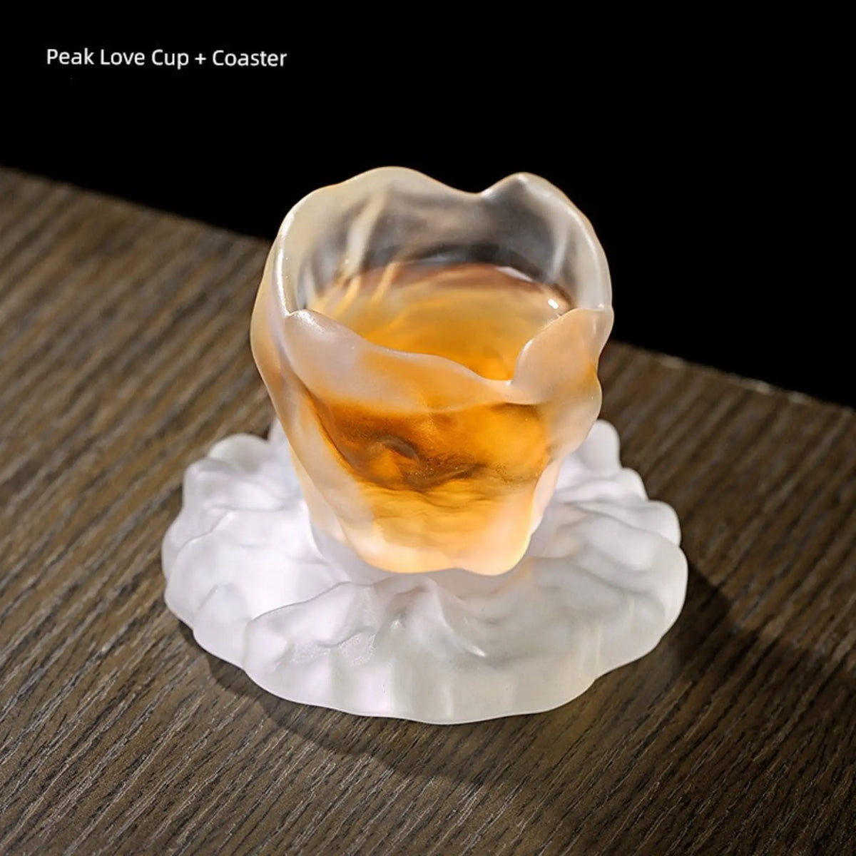 Elegant Frosted Japanese Glass Tea Cup – Single Serve Delight Julia M Home & Kitchen