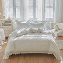 Julia M Haus Boho Wave Tassel Duvet Cover Set