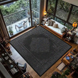 Luxury Retro Black Persian Carpet - Julia M LifeStyles