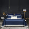 Luxury Long Staple Cotton Bedding 4/7Pcs, Sateen Weave Natural Super King Soft Chic Patchwork Duvet cover Bed Sheet Pillowcases