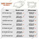 New Monstera Leaves Tufted Duvet Cover Set Single Double Bedding Set King Soft Comfortable Durable Quilt Cover and Pillowcases