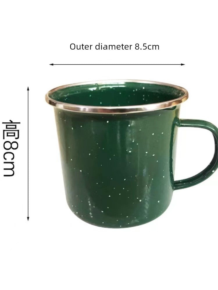 Starry Sky Enamel Tea Container: A Retro Elegance for Connoisseurs Julia M LifeStyles