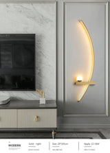 Modern LED Wall Lamp with Smart Remote Control for Bedroom and Living Room Julia M LifeStyles