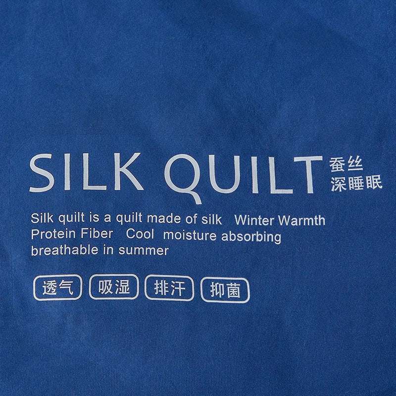 Seren Silk-Filled Cotton Quilt