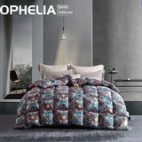 Italy Import Silk Duvet 95 White Goose down Quilt Winter Quilt Thickened Mute Floor Heating Air-Conditioning Quilt Julia M Home & Kitchen