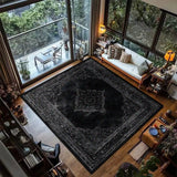 Luxury Retro Black Persian Carpet - Julia M LifeStyles