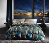 Italy Import Silk Duvet 95 White Goose down Quilt Winter Quilt Thickened Heattech Mute Floor Heating Air-Conditioning Quilt Julia M LifeStyles