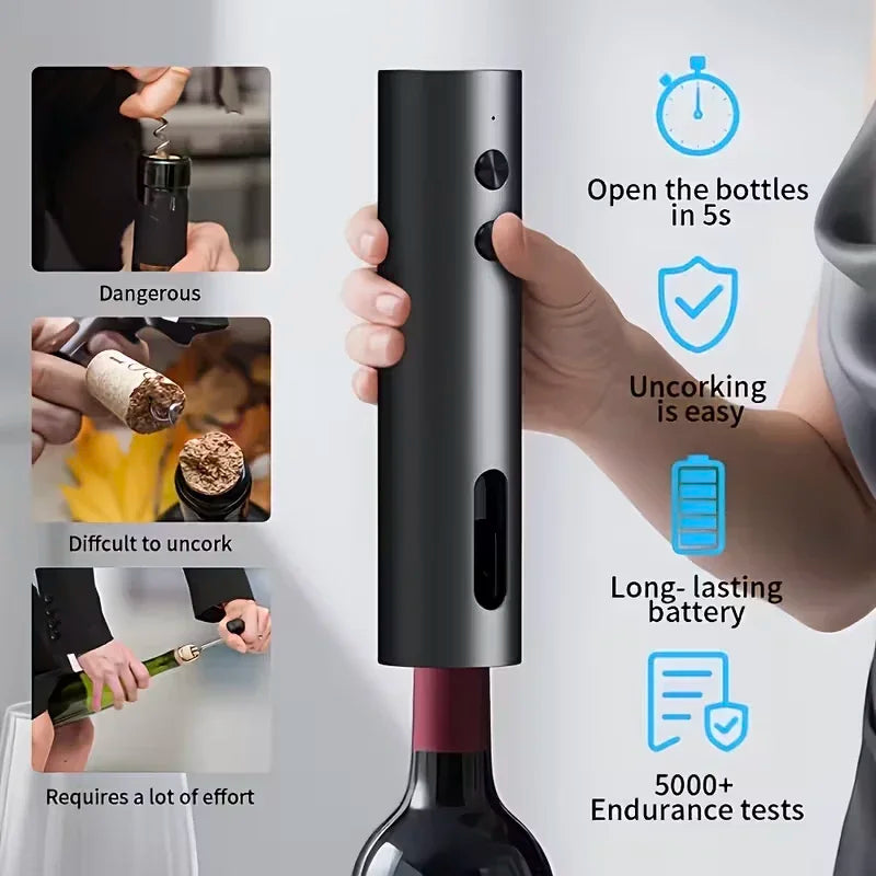 Rechargeable Electric Wine Opener Set - Julia M LifeStyles