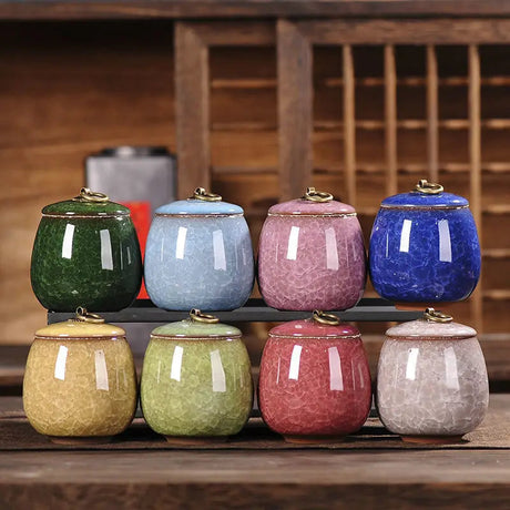 Portable Tea Coffee Sugar Jar Mini Airtight Kitchen Jar Storage Container with Lid China Storage Bottles & Jars Home Decor Gifts Julia M LifeStyles